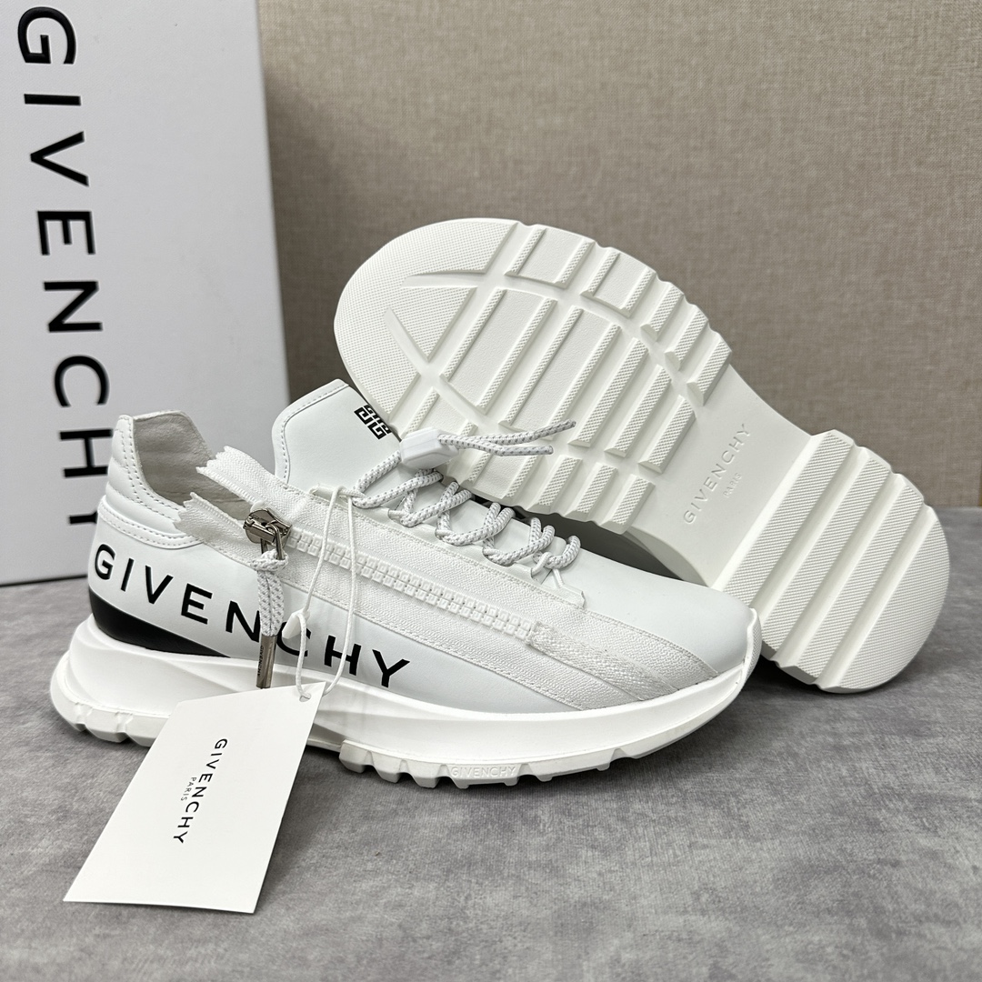 GVX新品Givench*纪梵希SPECTRE慢跑低帮拉链休闲鞋这款运动鞋采用进口牛皮设计内里牛皮打造独