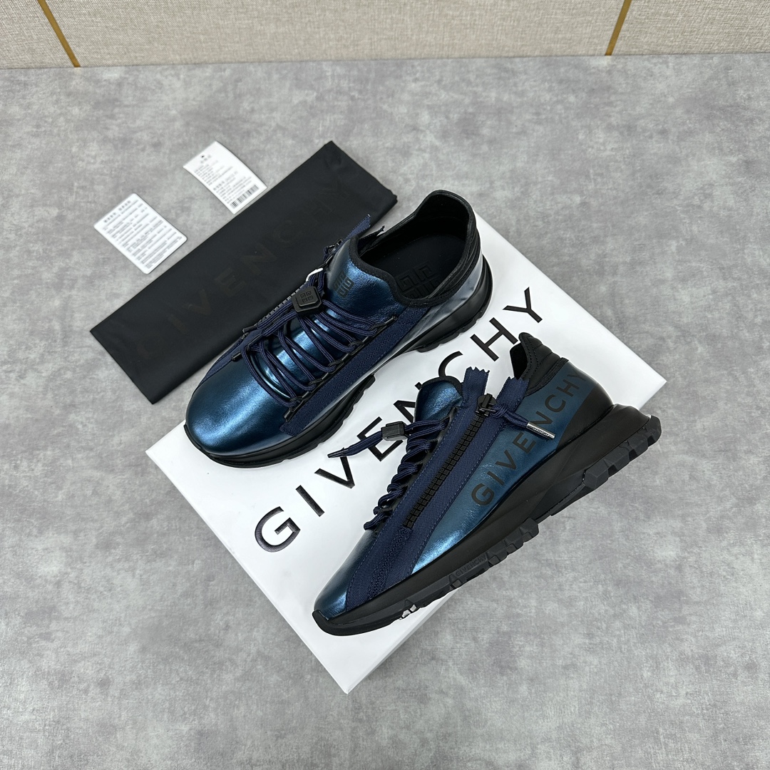 GVX新品Givench*纪梵希SPECTRE慢跑低帮拉链休闲鞋这款运动鞋采用进口牛皮设计内里牛皮打造独