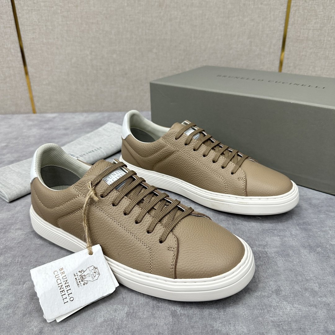 BC新品板鞋BrunelloCucinell*2新款运动鞋男鞋出货！此品牌是来自意大利的世界顶级奢侈品牌