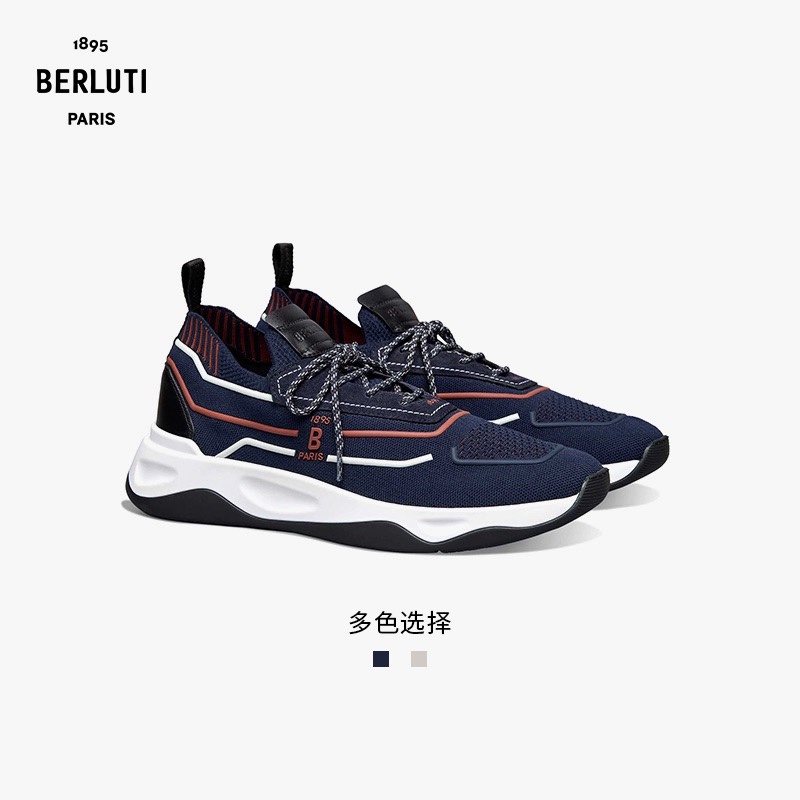 Berlut*布鲁提新品Shadow飞织运动鞋原版开发打造官方11,200巴黎奥运会同款这双袜子鞋用轻盈