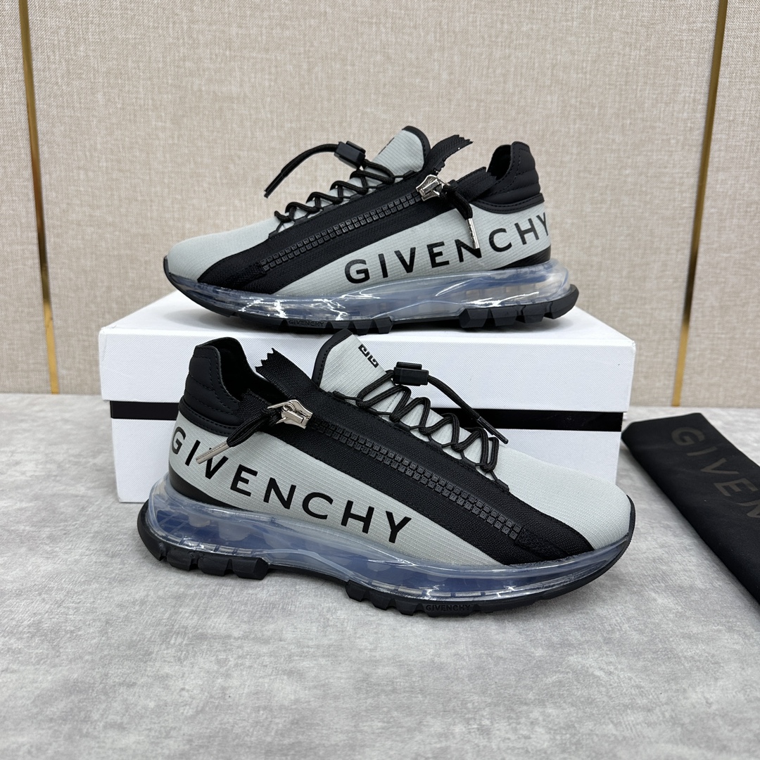 GVX新品Givench*纪梵希SPECTRE慢跑低帮拉链休闲鞋这款运动鞋采用进口牛皮5D打印印花/高科