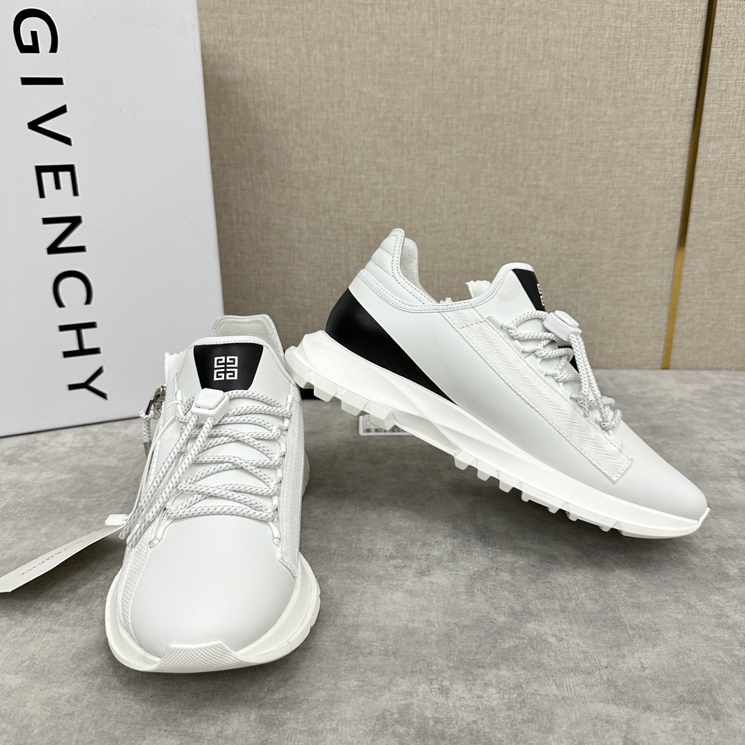 GVX新品Givench*纪梵希SPECTRE慢跑低帮拉链休闲鞋这款运动鞋采用进口牛皮5D打印印花/高科