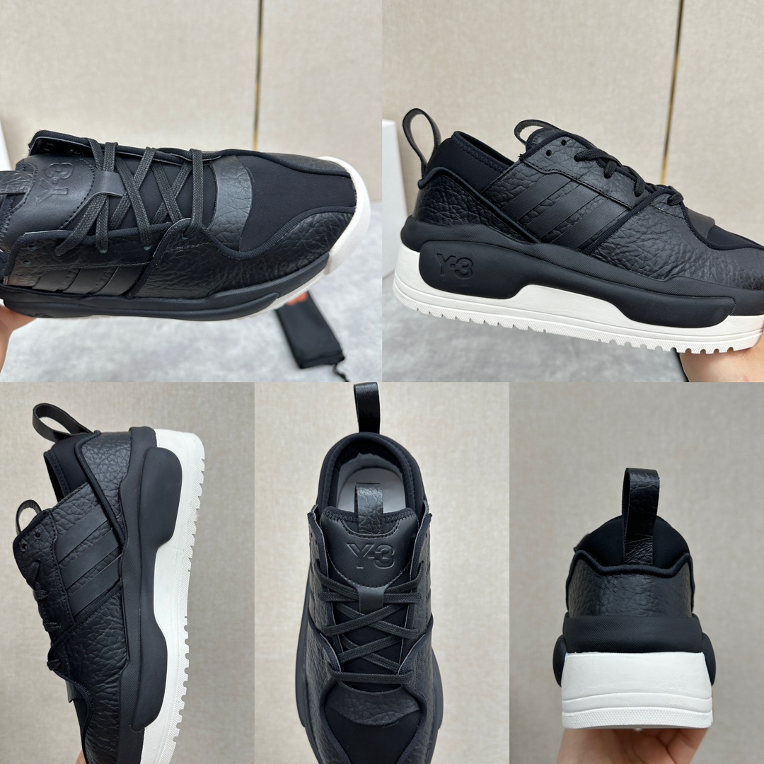 Y-3RIVALRY厚底休闲运动鞋上这款Y-3运动鞋以知名的80年代adida*rivalry篮球鞋为蓝