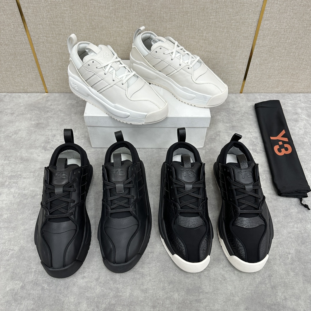 Y-3RIVALRY厚底休闲运动鞋上这款Y-3运动鞋以知名的80年代adida*rivalry篮球鞋为蓝