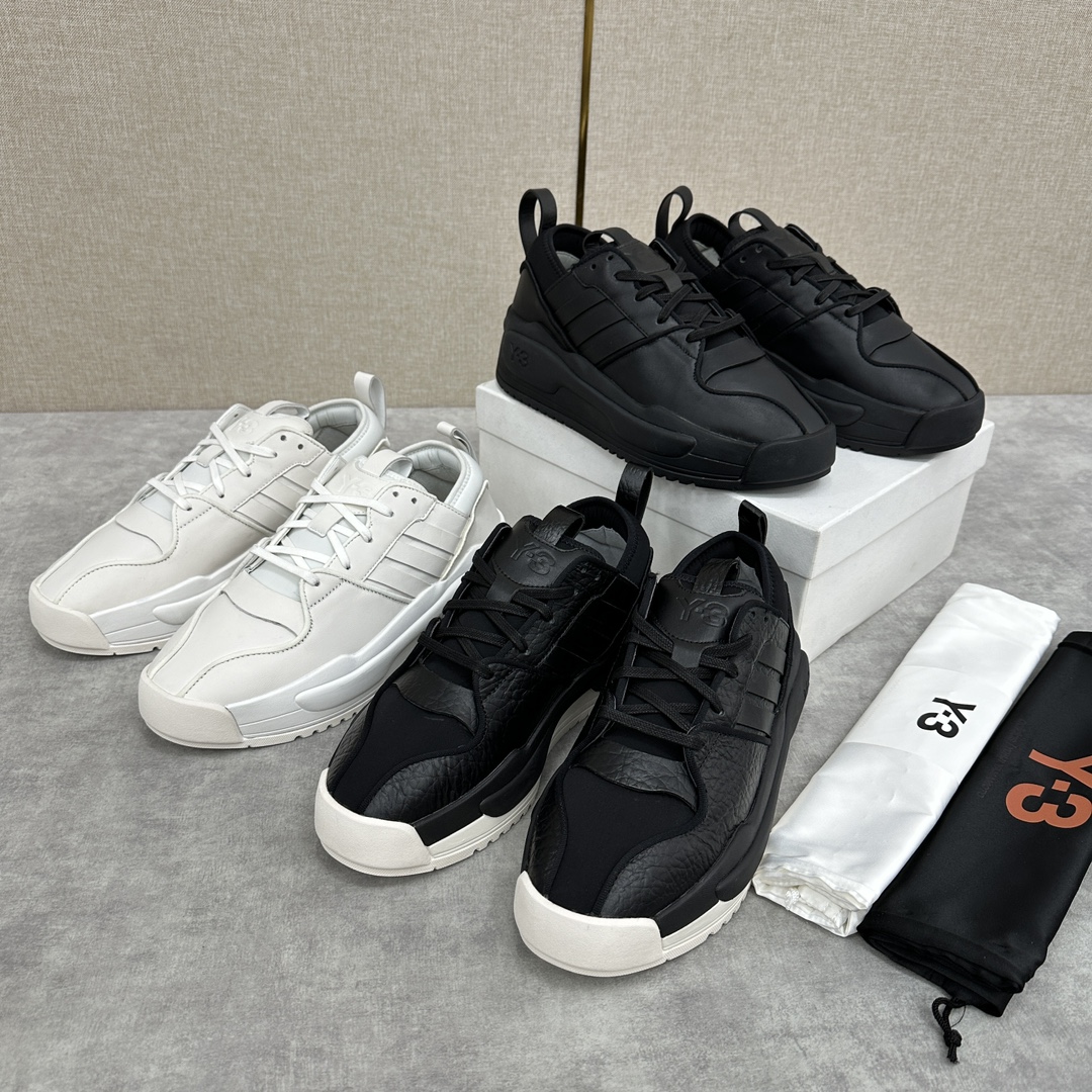 Y-3RIVALRY厚底休闲运动鞋上这款Y-3运动鞋以知名的80年代adida*rivalry篮球鞋为蓝