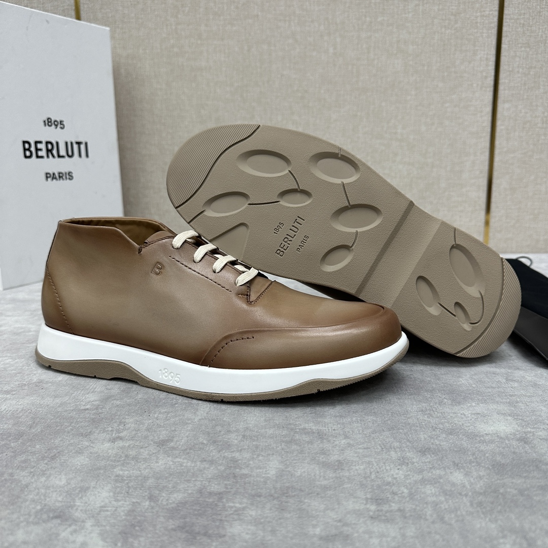 Berlut*布鲁提独家新品推出Echappée系列漫步鞋履官方10,400全新的的非正装鞋系列“Ech