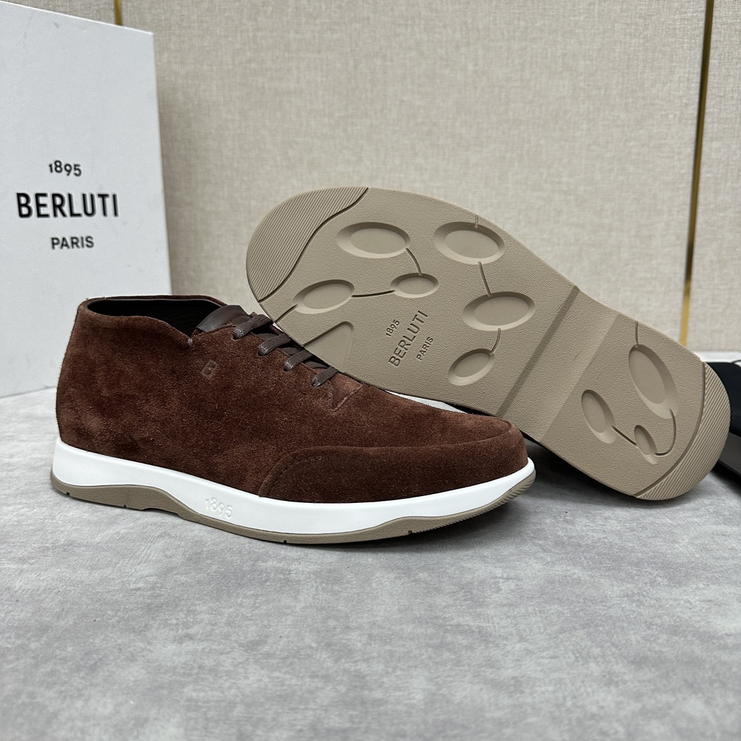 Berlut*布鲁提独家新品推出Echappée系列漫步鞋履官方10,400全新的的非正装鞋系列“Ech