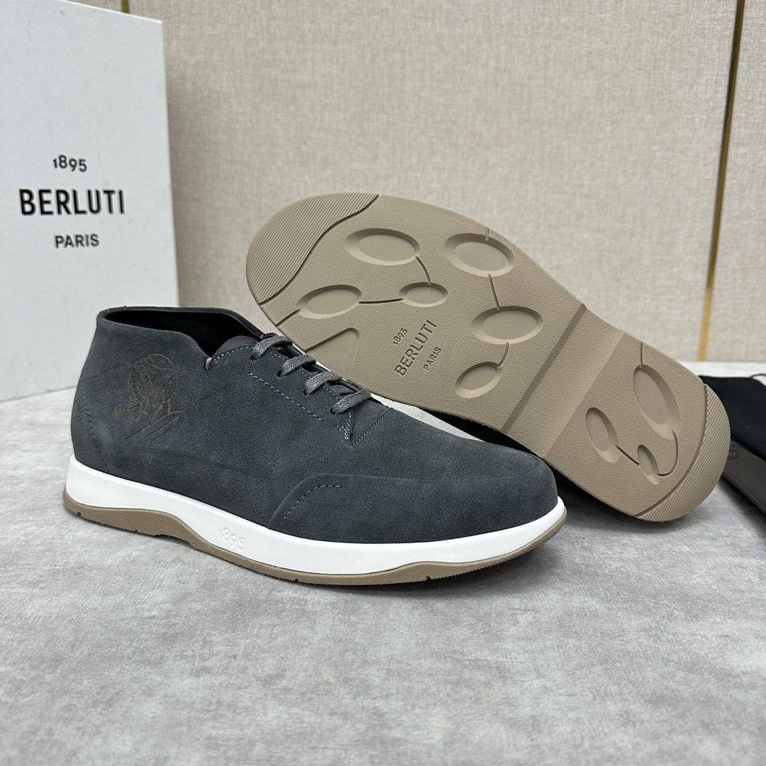 Berlut*布鲁提独家新品推出Echappée系列漫步鞋履官方10,400全新的的非正装鞋系列“Ech