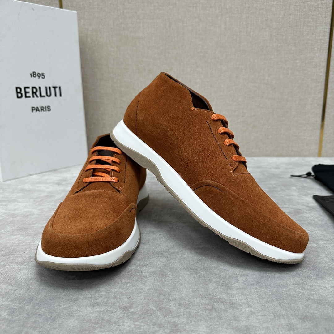 Berlut*布鲁提独家新品推出Echappée系列漫步鞋履官方10,400全新的的非正装鞋系列“Ech