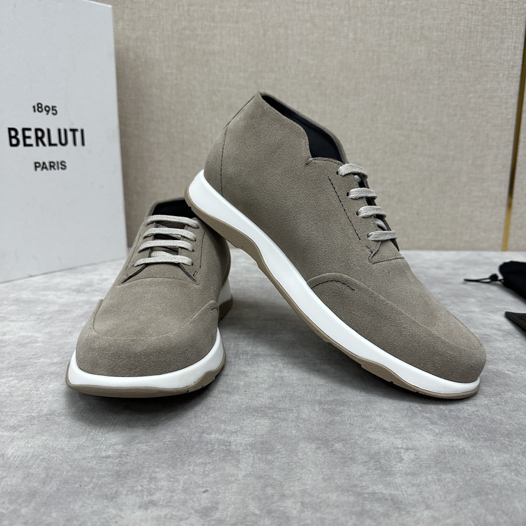 Berlut*布鲁提独家新品推出Echappée系列漫步鞋履官方10,400全新的的非正装鞋系列“Ech