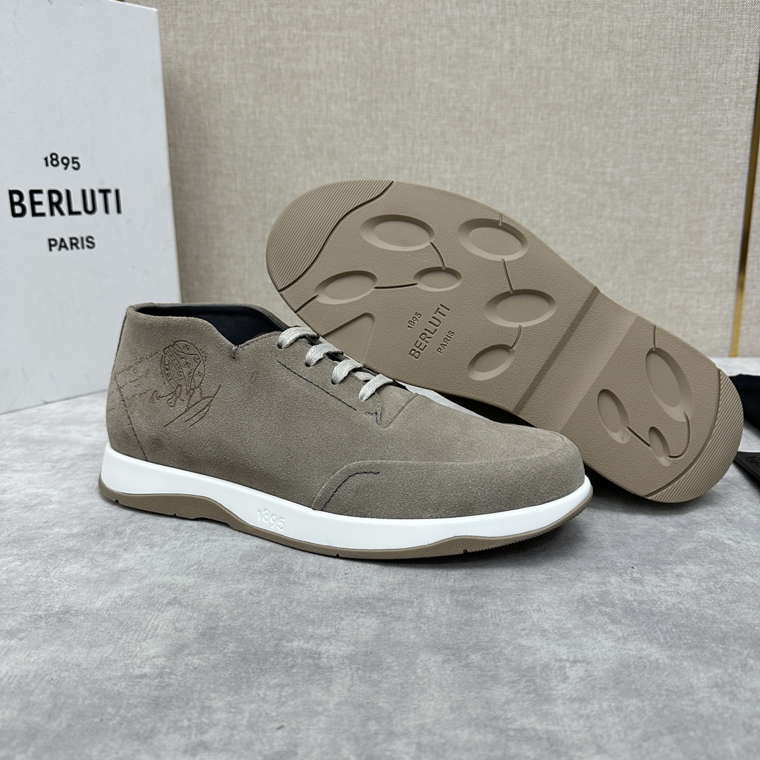 Berlut*布鲁提独家新品推出Echappée系列漫步鞋履官方10,400全新的的非正装鞋系列“Ech