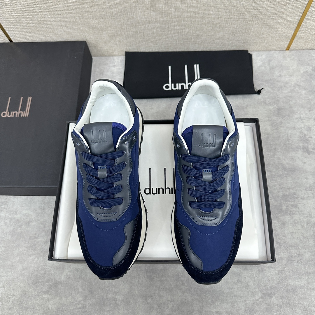 Dunhill登喜路新款拼接运动鞋Dunhill1893年在英国创于一位年轻企业家和发明家ALfredd