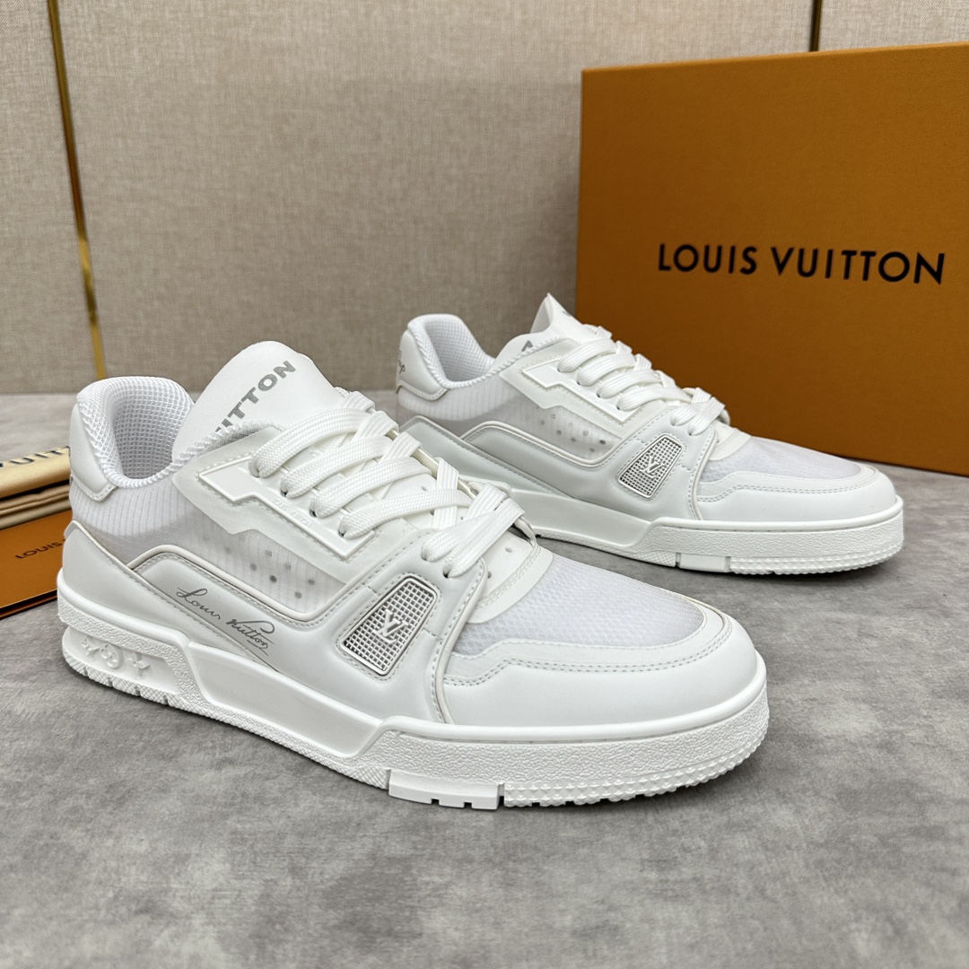 Louis Vuitton Chaussures De Skate Chaussures De Sport Nylon Vintage Pantalons de sport