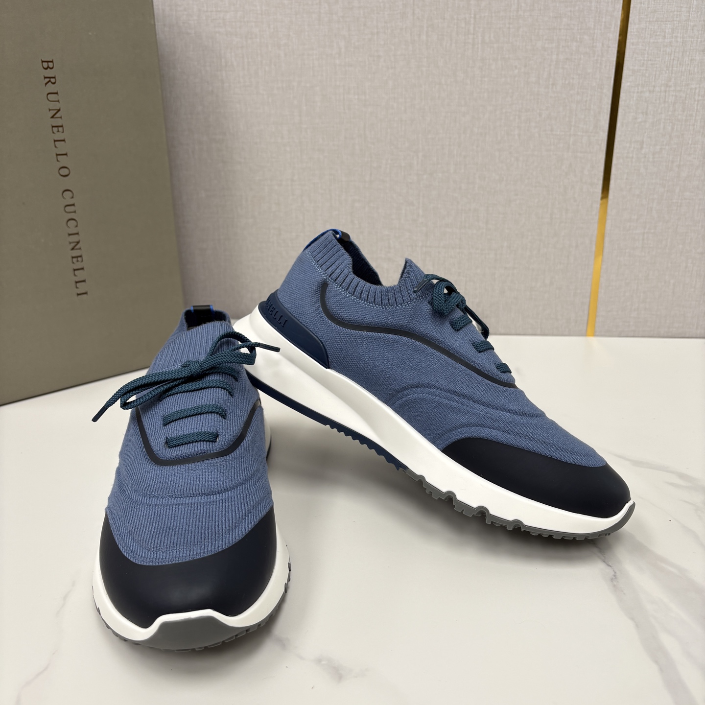 💋💍BC 新品 Brunello Cucinell* 针织运动鞋系列 官方 9,600 当意大利匠心邂逅