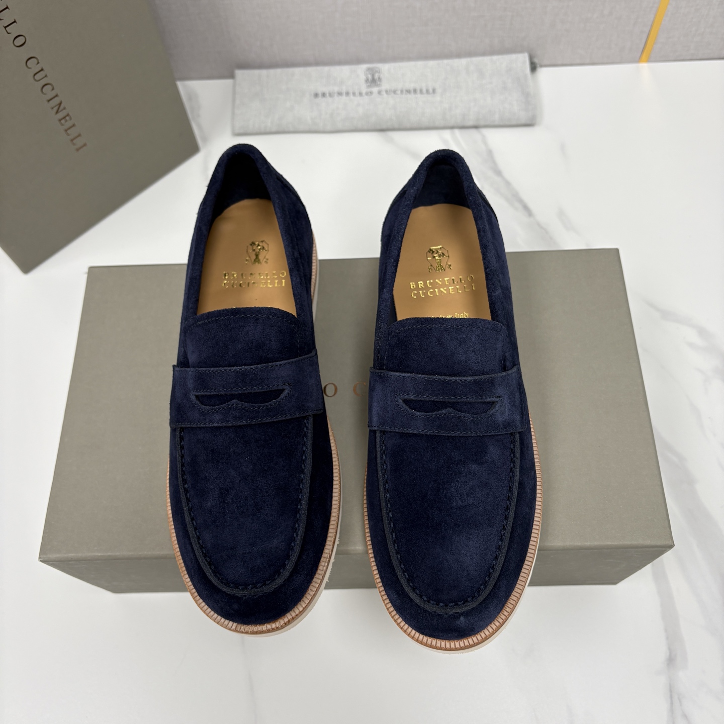 💋💍BC家新品上架 Brunello Cucinell* 乐福鞋皮鞋 意式松弛感的行走艺术 当手工匠艺遇