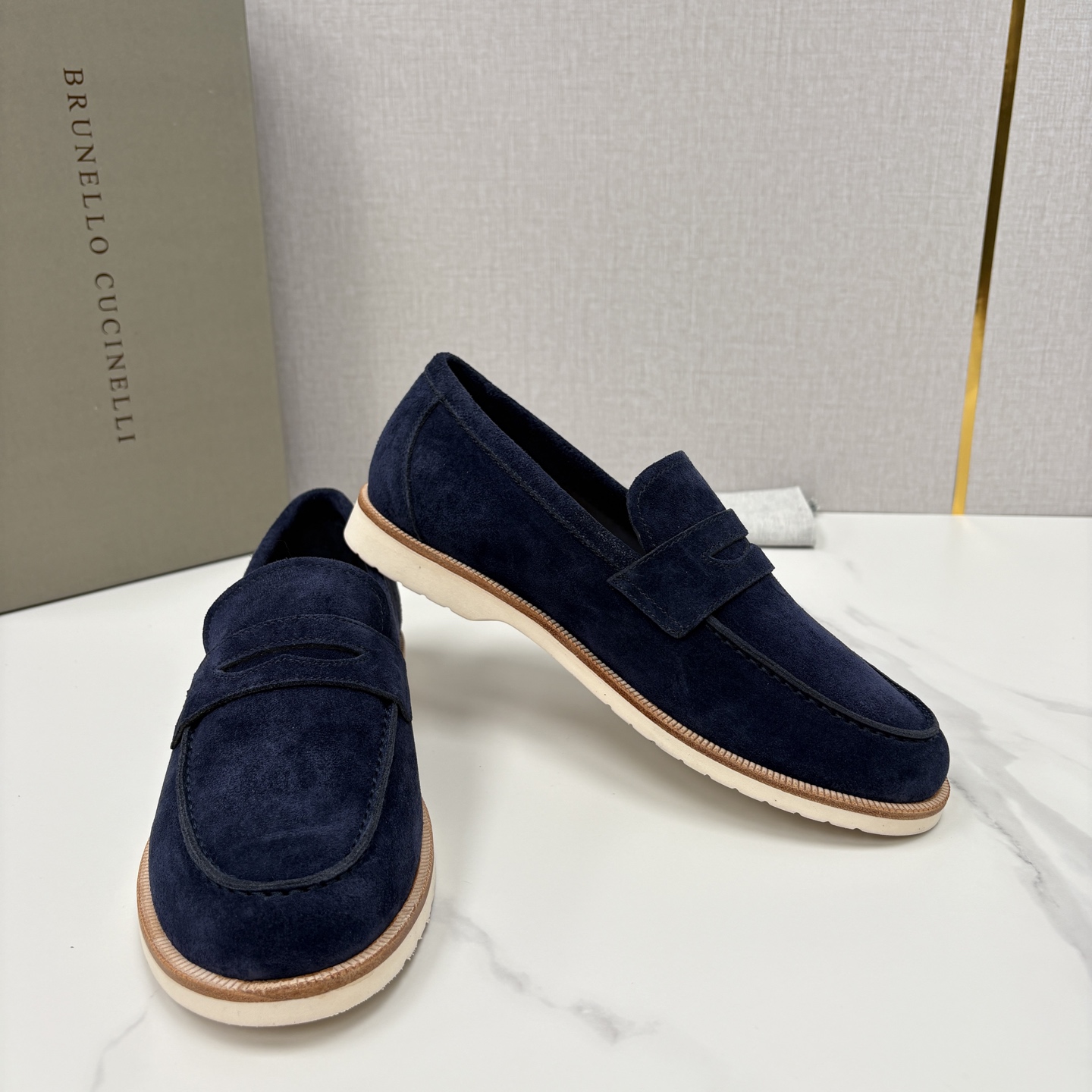 💋💍BC家新品上架 Brunello Cucinell* 乐福鞋皮鞋 意式松弛感的行走艺术 当手工匠艺遇