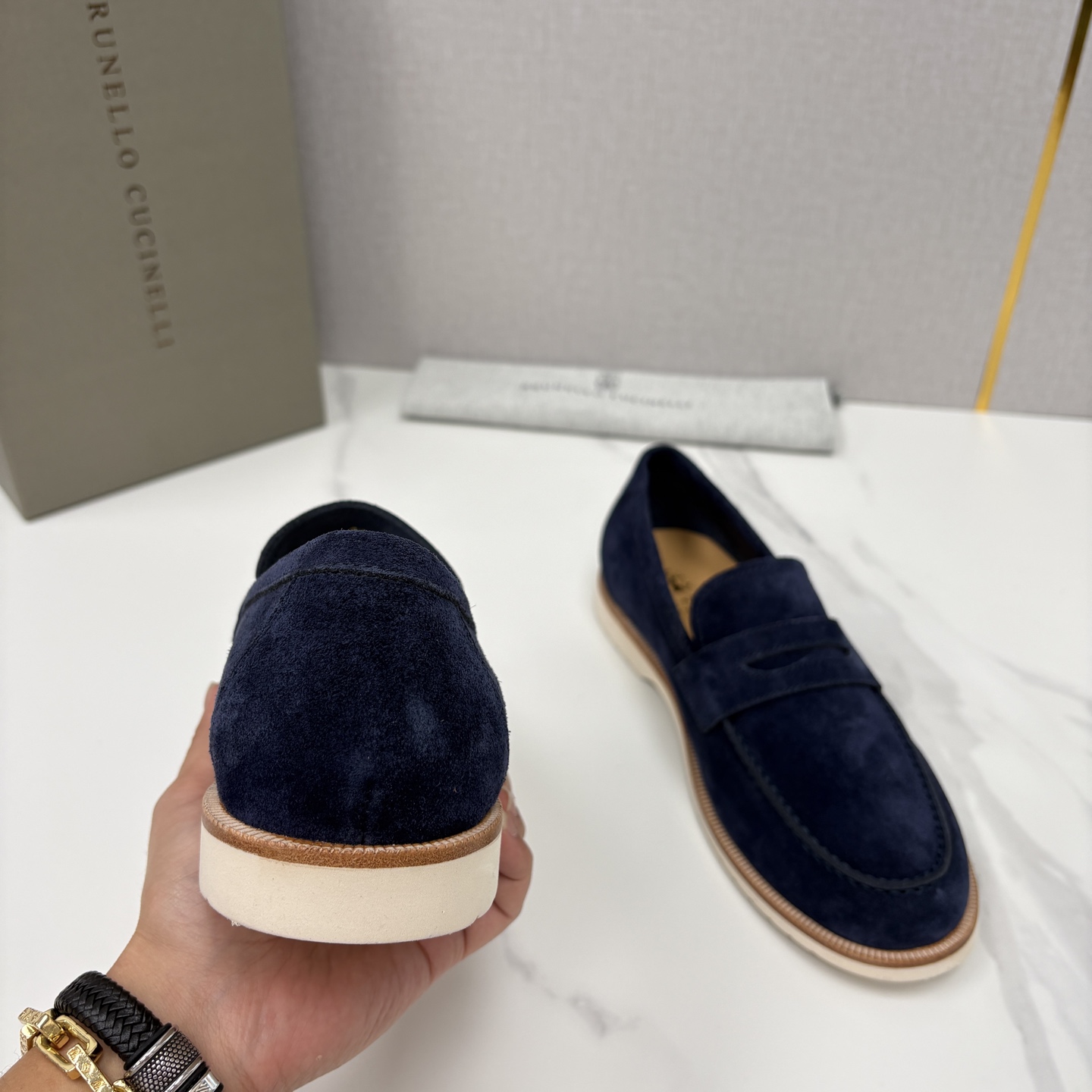 💋💍BC家新品上架 Brunello Cucinell* 乐福鞋皮鞋 意式松弛感的行走艺术 当手工匠艺遇