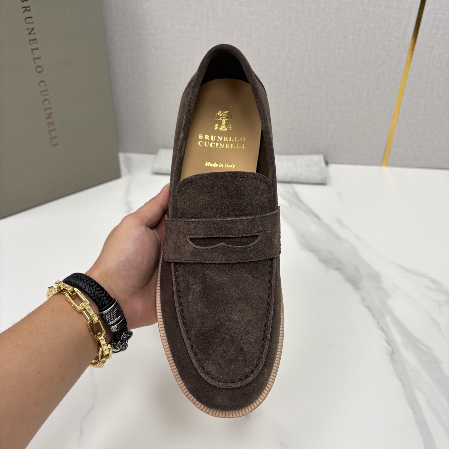 💋💍BC家新品上架 Brunello Cucinell* 乐福鞋皮鞋 意式松弛感的行走艺术 当手工匠艺遇