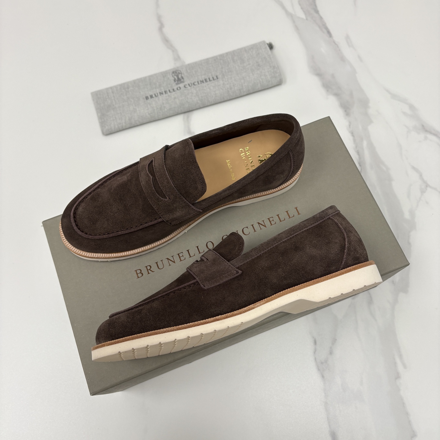 💋💍BC家新品上架 Brunello Cucinell* 乐福鞋皮鞋 意式松弛感的行走艺术 当手工匠艺遇