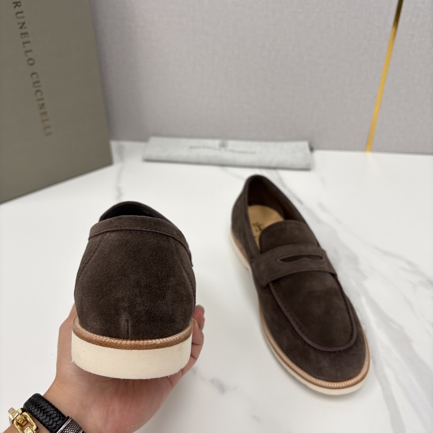 💋💍BC家新品上架 Brunello Cucinell* 乐福鞋皮鞋 意式松弛感的行走艺术 当手工匠艺遇