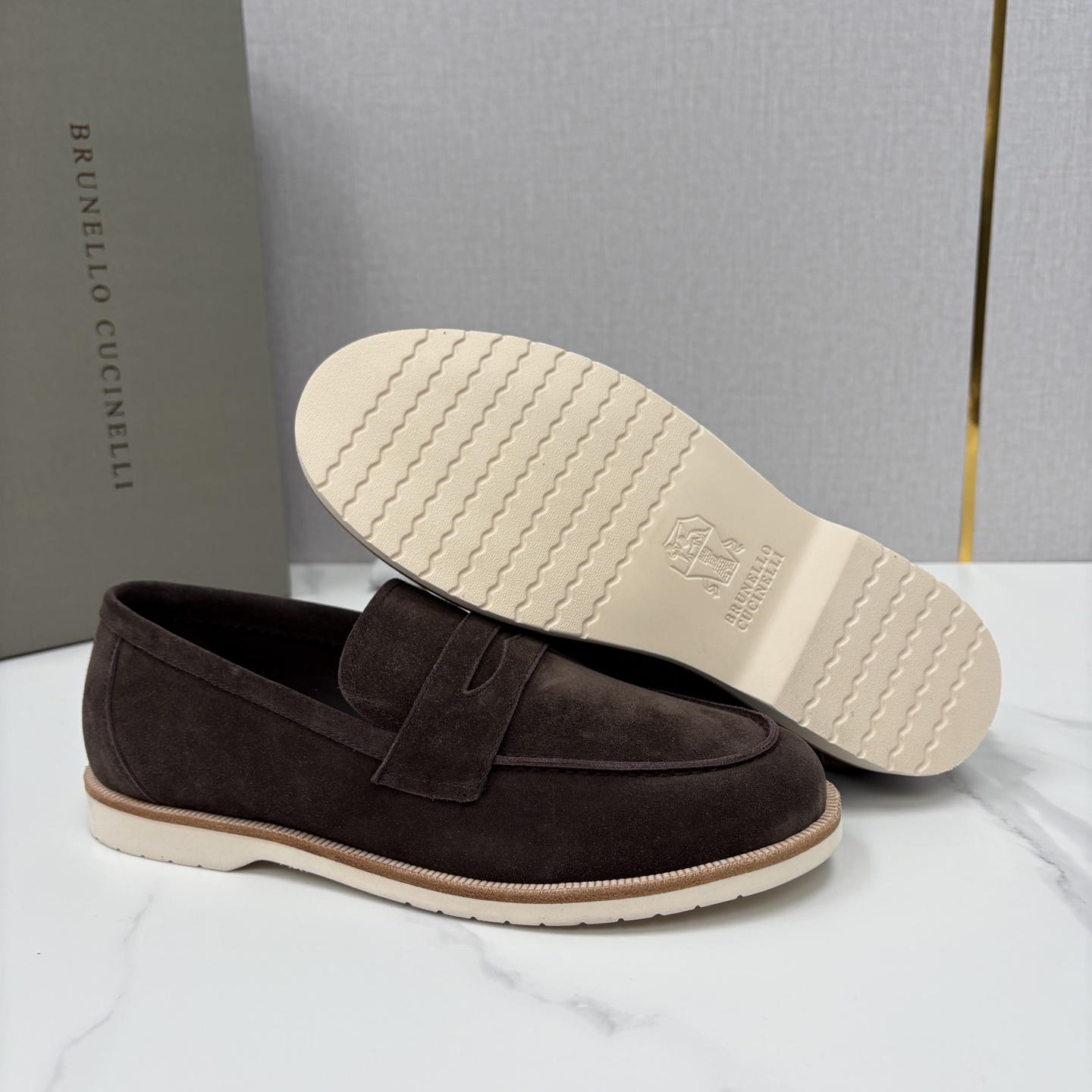 💋💍BC家新品上架 Brunello Cucinell* 乐福鞋皮鞋 意式松弛感的行走艺术 当手工匠艺遇