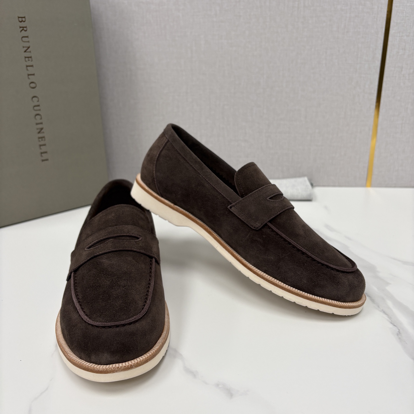 💋💍BC家新品上架 Brunello Cucinell* 乐福鞋皮鞋 意式松弛感的行走艺术 当手工匠艺遇