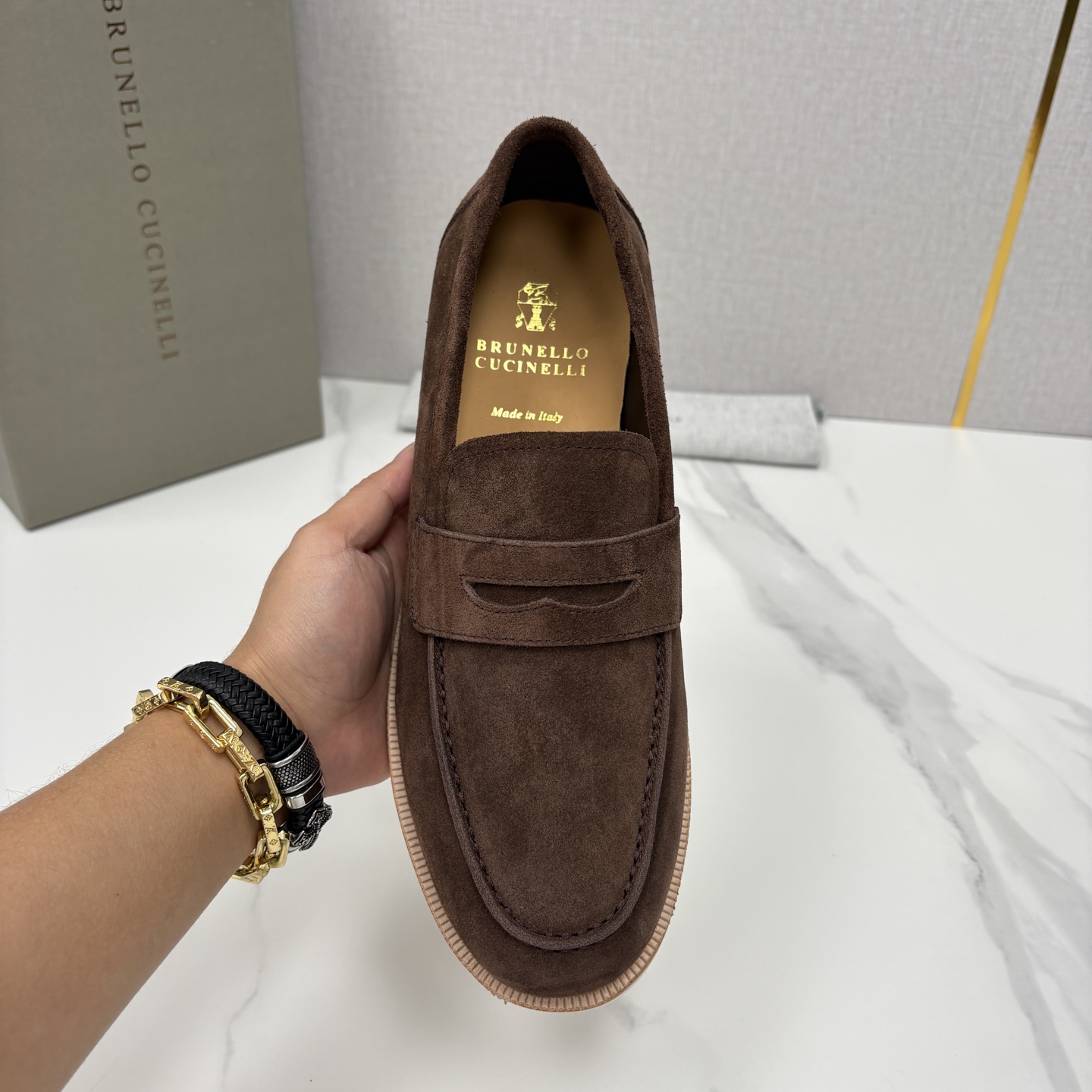 💋💍BC家新品上架 Brunello Cucinell* 乐福鞋皮鞋 意式松弛感的行走艺术 当手工匠艺遇