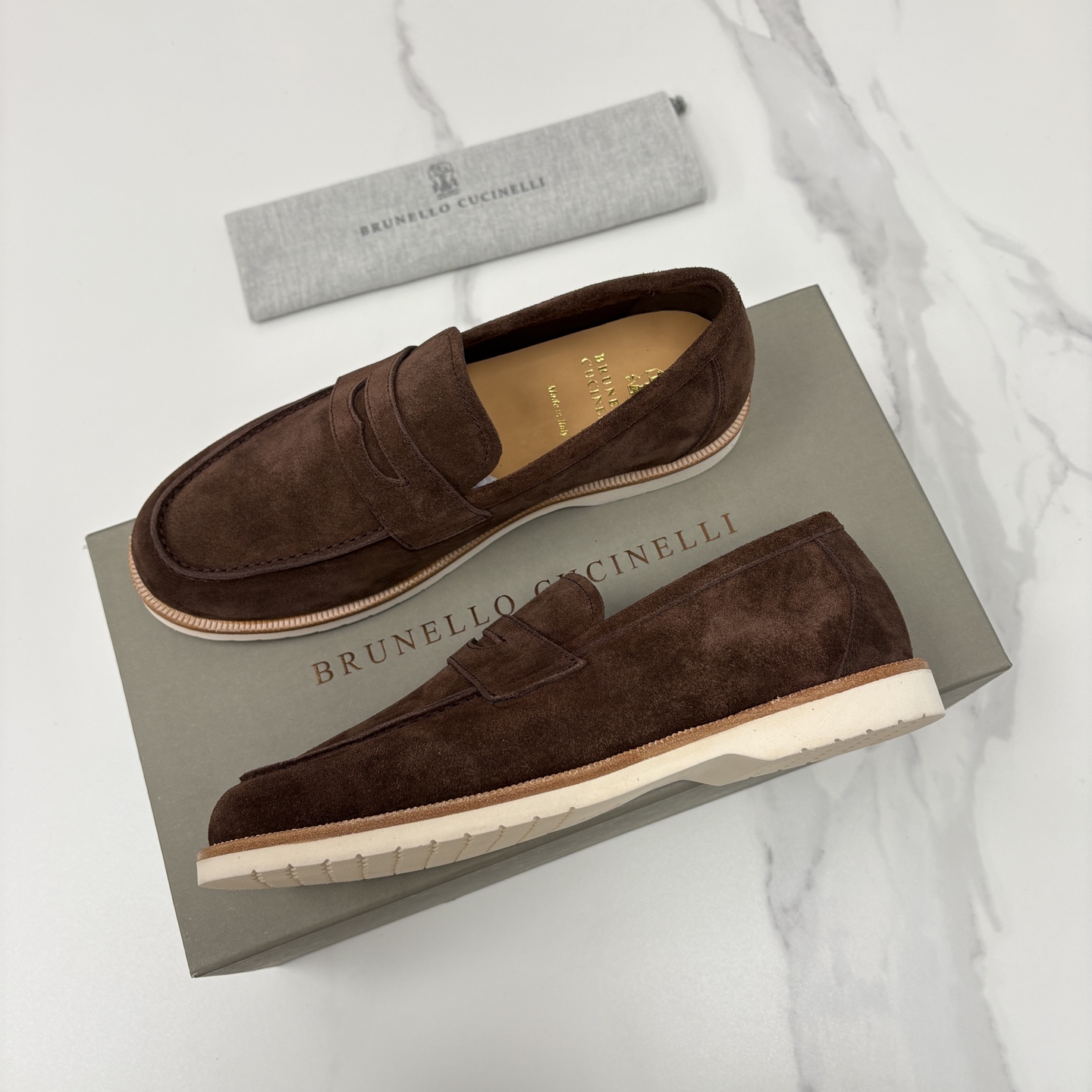 💋💍BC家新品上架 Brunello Cucinell* 乐福鞋皮鞋 意式松弛感的行走艺术 当手工匠艺遇