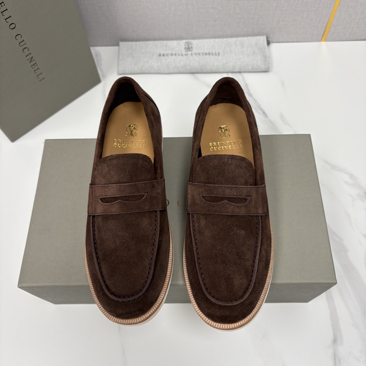 💋💍BC家新品上架 Brunello Cucinell* 乐福鞋皮鞋 意式松弛感的行走艺术 当手工匠艺遇