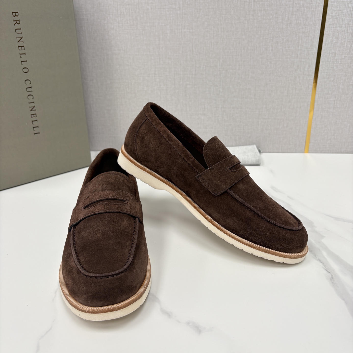 💋💍BC家新品上架 Brunello Cucinell* 乐福鞋皮鞋 意式松弛感的行走艺术 当手工匠艺遇