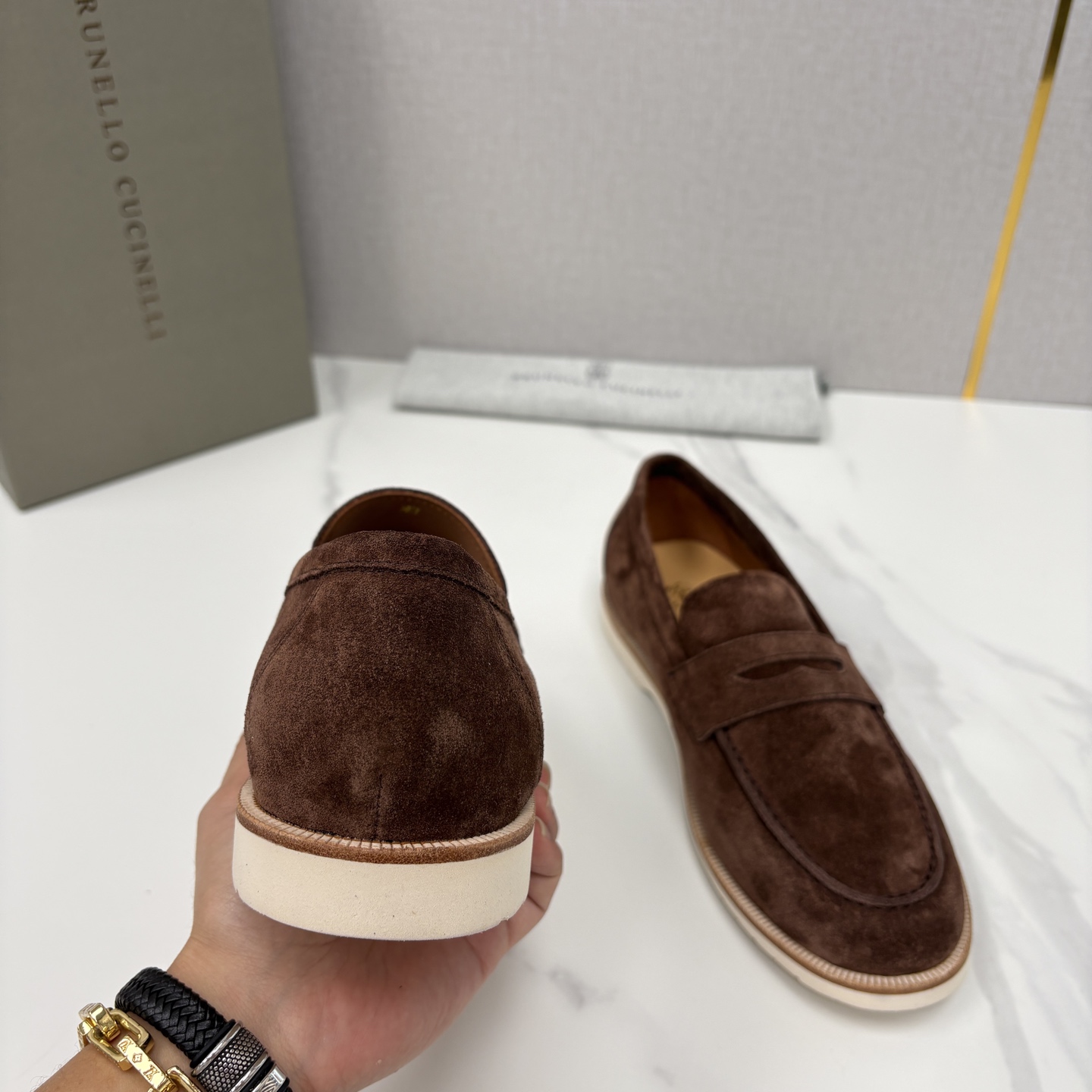 💋💍BC家新品上架 Brunello Cucinell* 乐福鞋皮鞋 意式松弛感的行走艺术 当手工匠艺遇