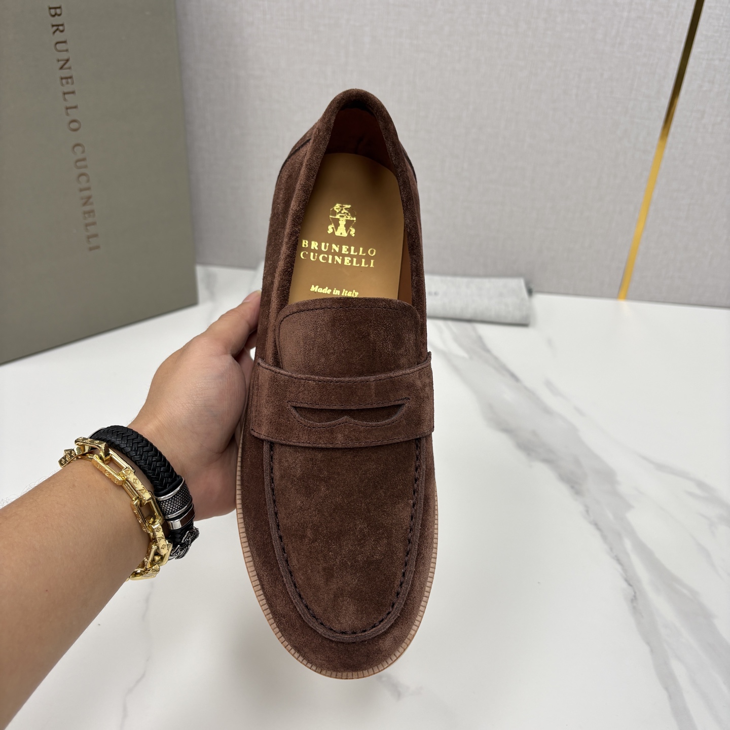 💋💍BC家新品上架 Brunello Cucinell* 乐福鞋皮鞋 意式松弛感的行走艺术 当手工匠艺遇