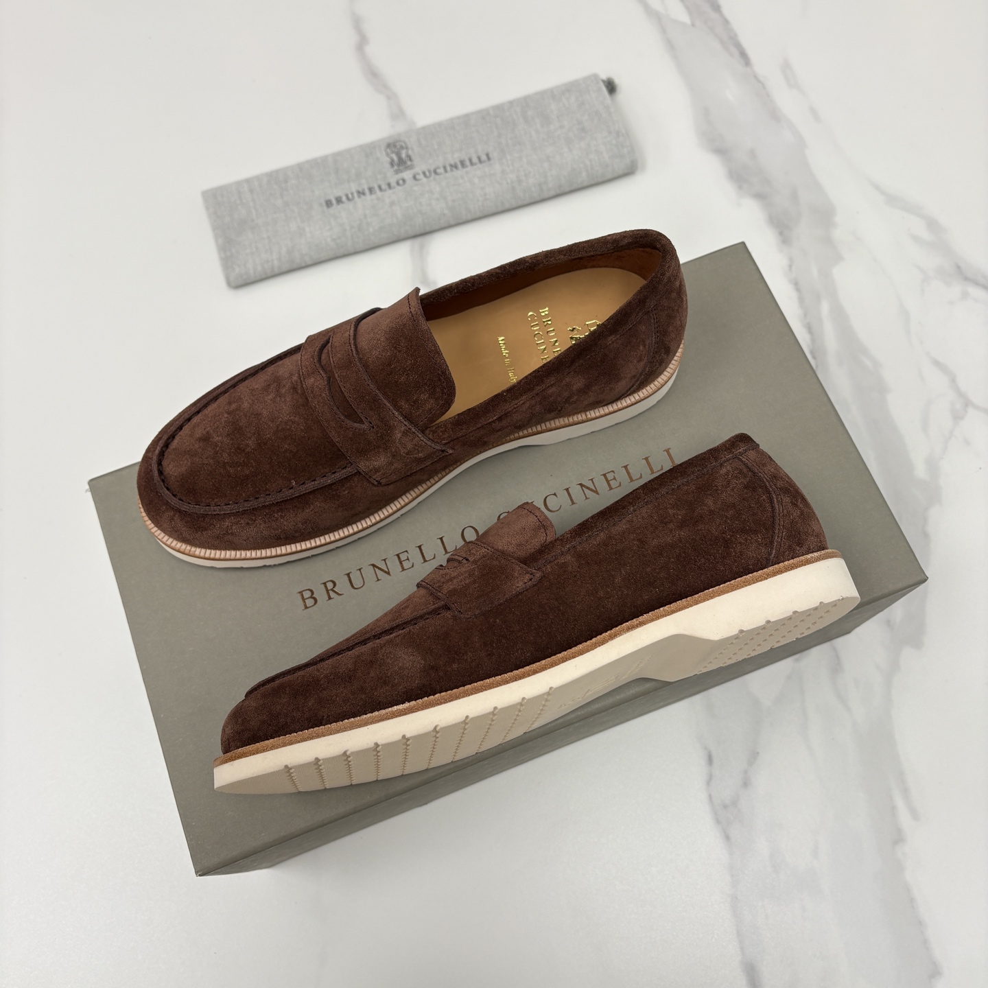 💋💍BC家新品上架 Brunello Cucinell* 乐福鞋皮鞋 意式松弛感的行走艺术 当手工匠艺遇