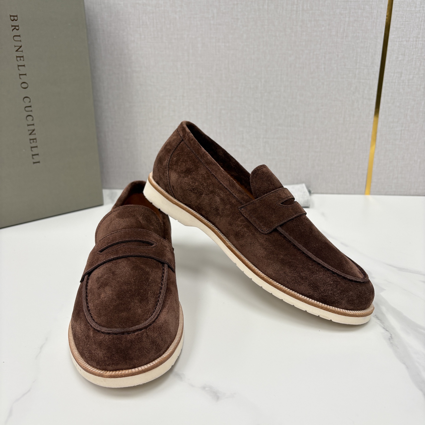 💋💍BC家新品上架 Brunello Cucinell* 乐福鞋皮鞋 意式松弛感的行走艺术 当手工匠艺遇