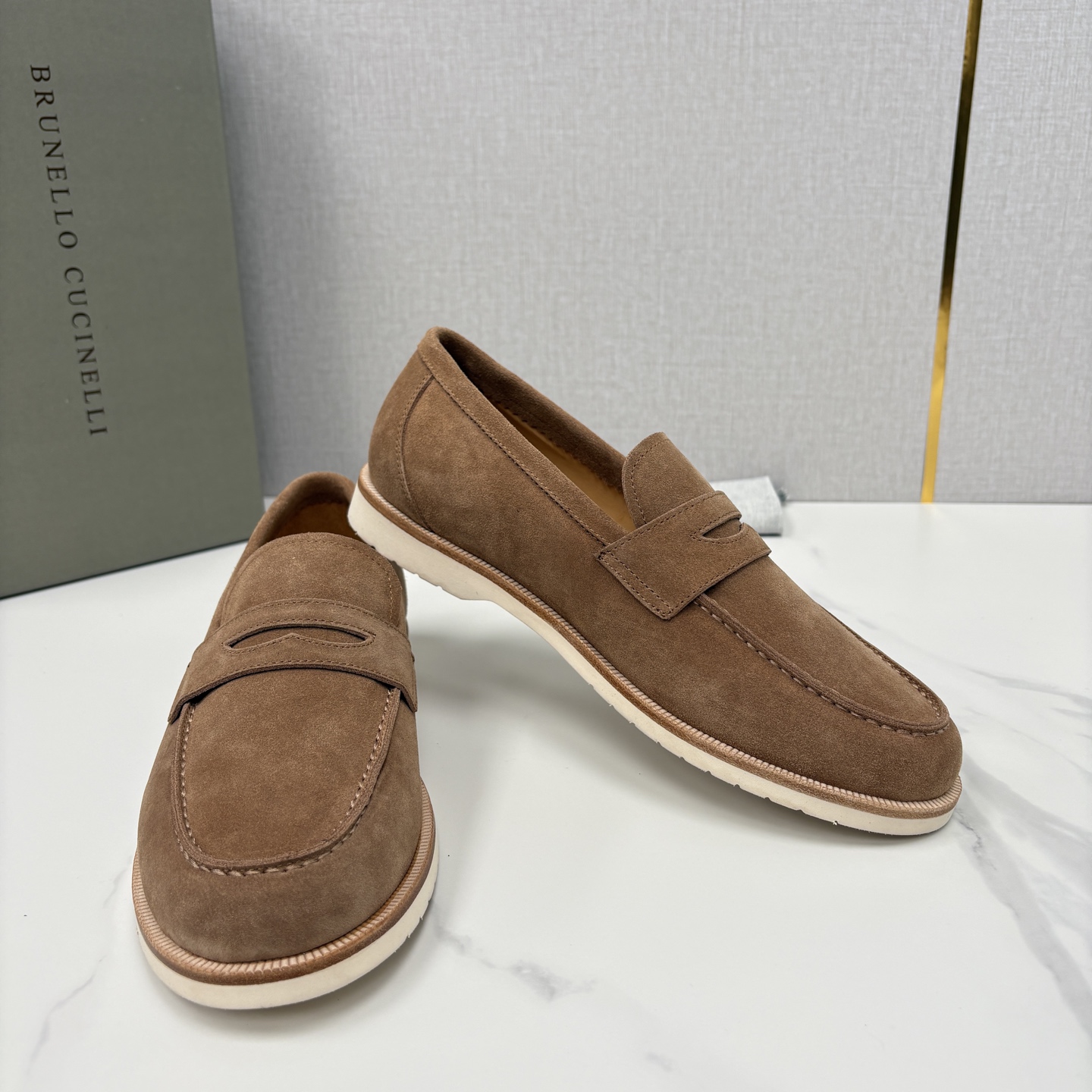 💋💍BC家新品上架 Brunello Cucinell* 乐福鞋皮鞋 意式松弛感的行走艺术 当手工匠艺遇