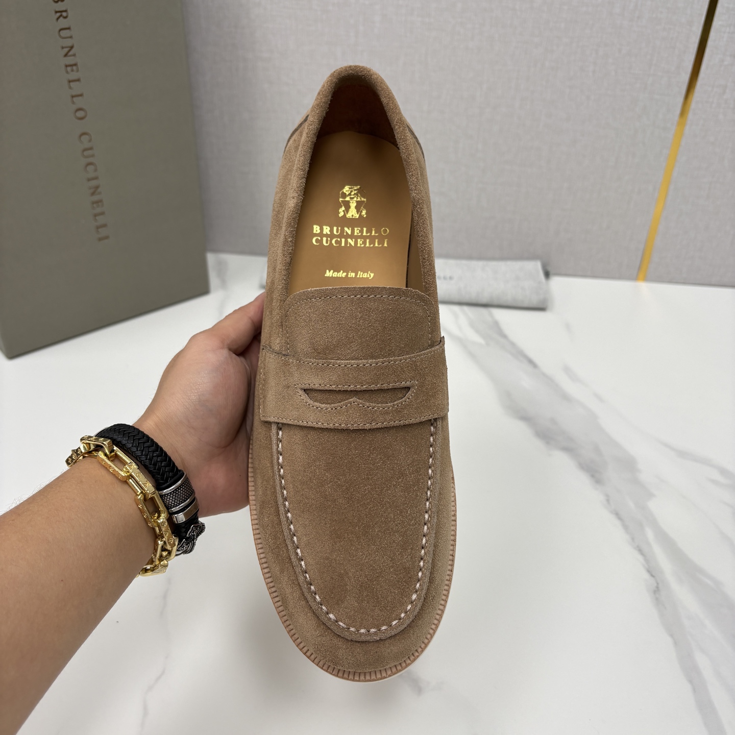 💋💍BC家新品上架 Brunello Cucinell* 乐福鞋皮鞋 意式松弛感的行走艺术 当手工匠艺遇