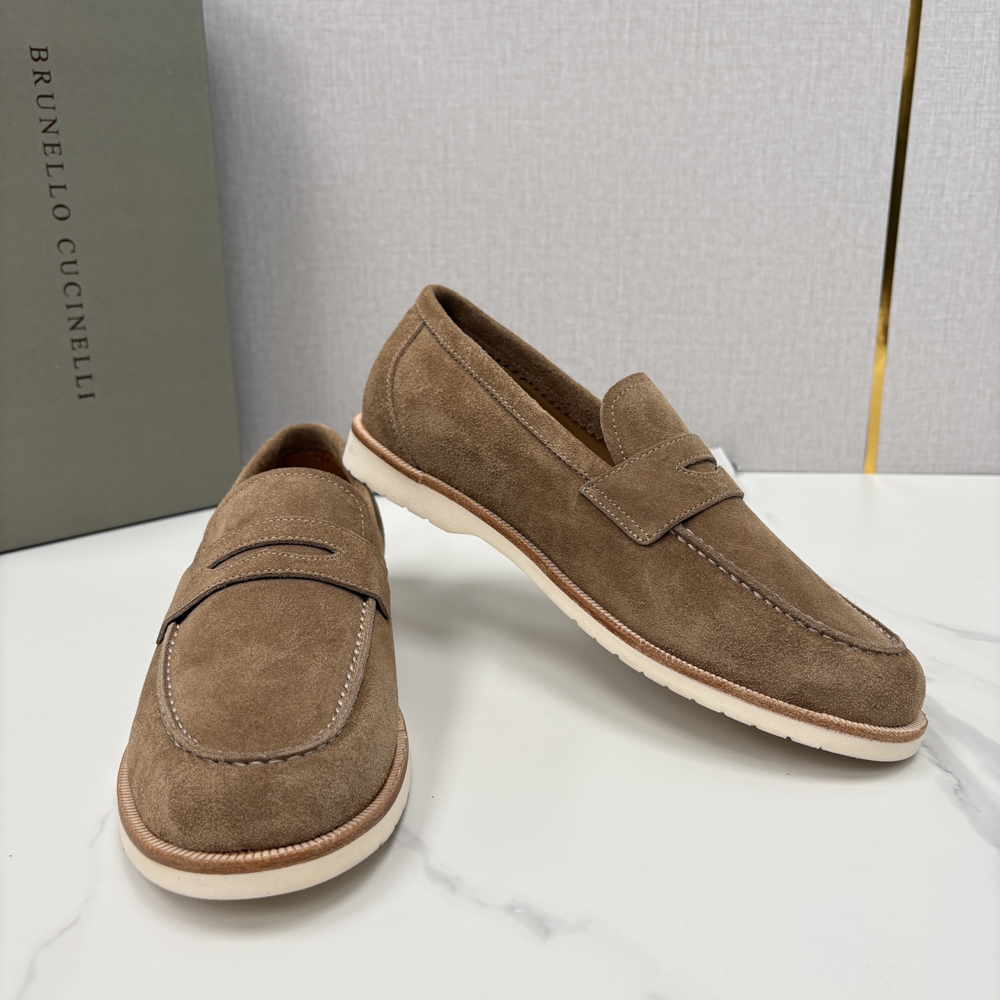 💋💍BC家新品上架 Brunello Cucinell* 乐福鞋皮鞋 意式松弛感的行走艺术 当手工匠艺遇