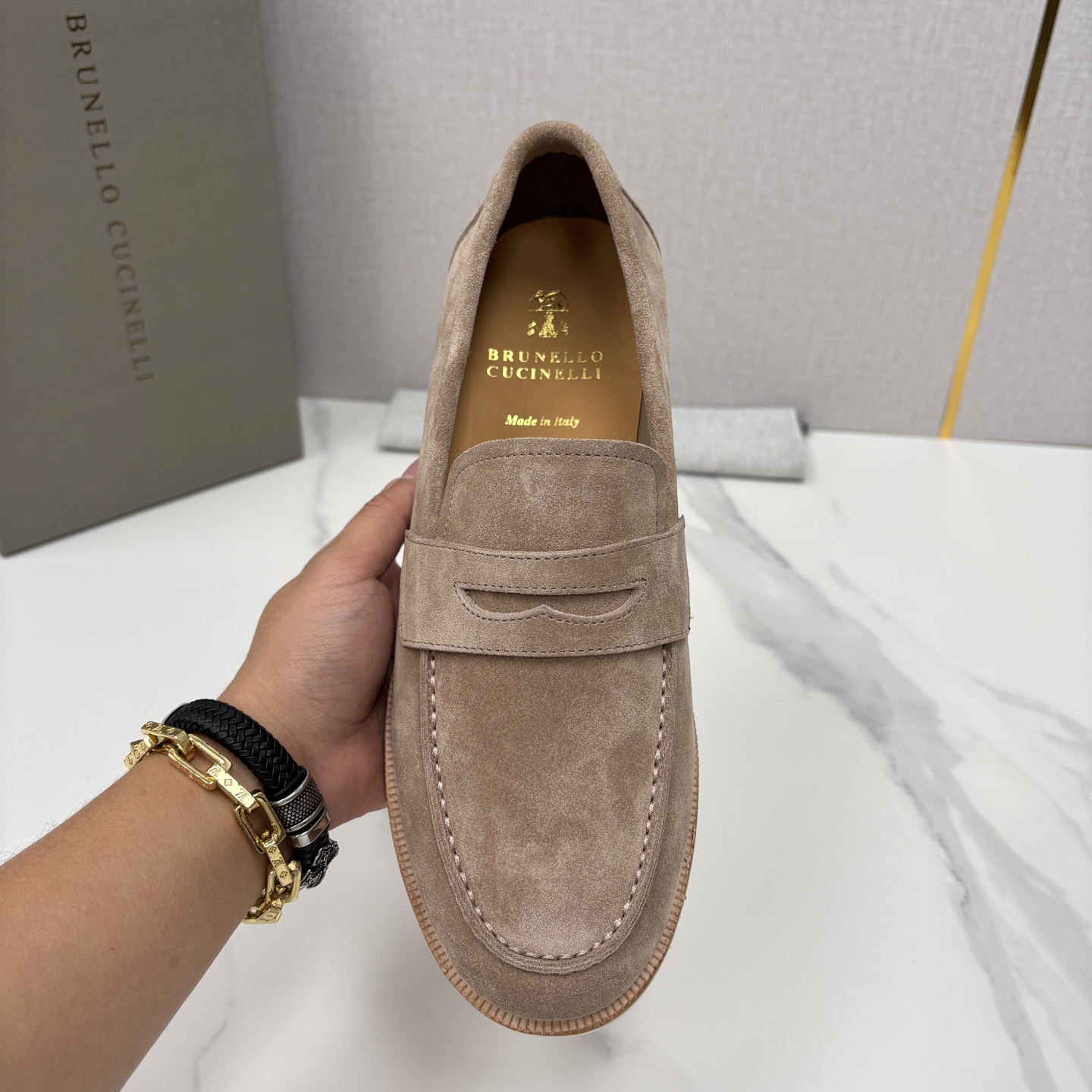 💋💍BC家新品上架 Brunello Cucinell* 乐福鞋皮鞋 意式松弛感的行走艺术 当手工匠艺遇