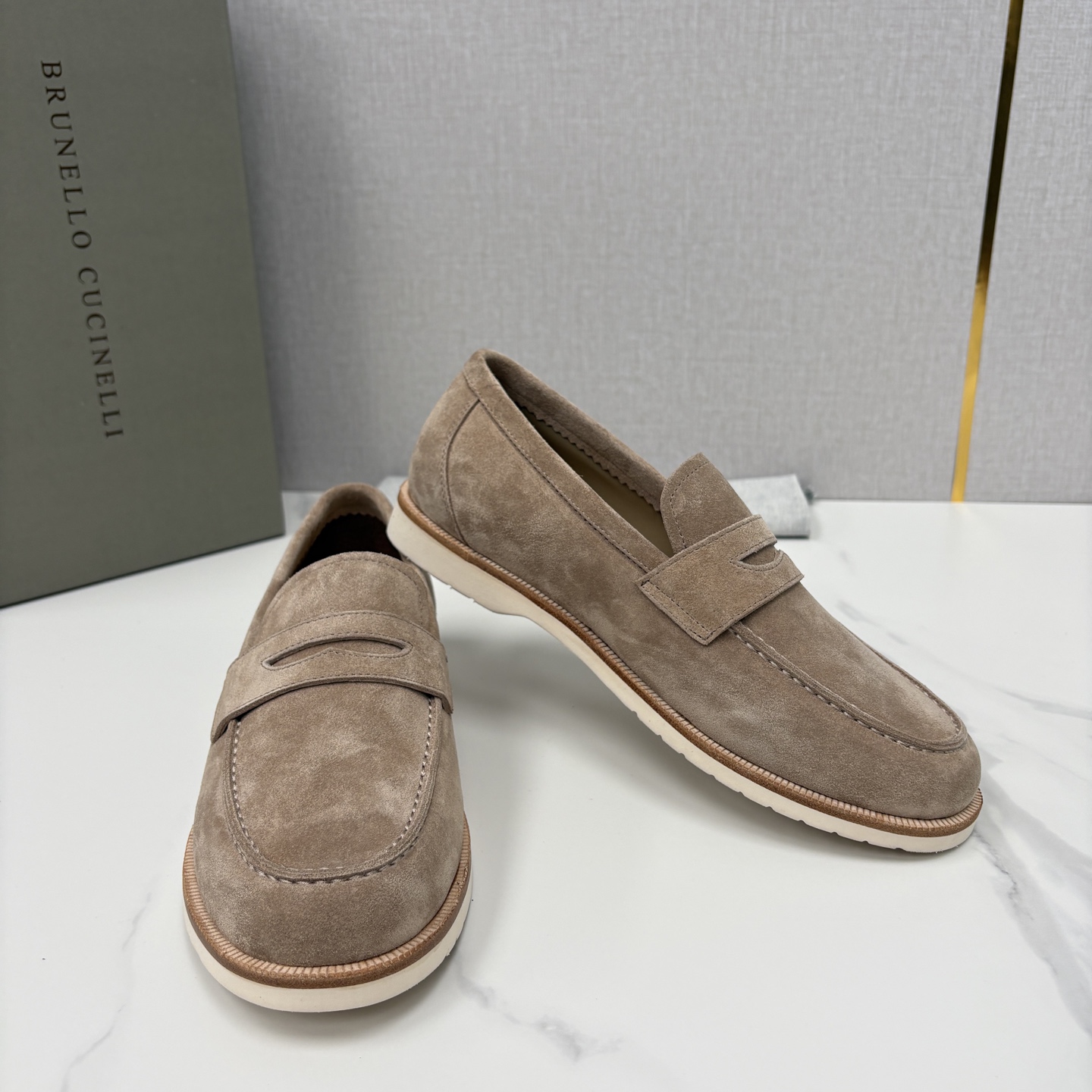 💋💍BC家新品上架 Brunello Cucinell* 乐福鞋皮鞋 意式松弛感的行走艺术 当手工匠艺遇