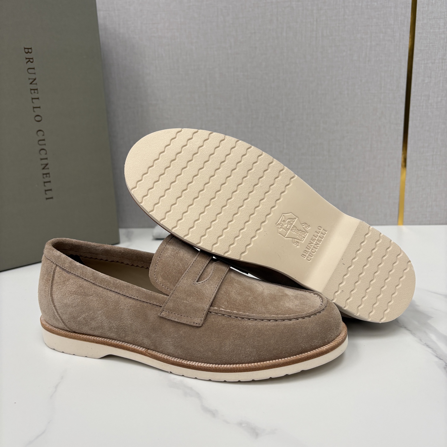 💋💍BC家新品上架 Brunello Cucinell* 乐福鞋皮鞋 意式松弛感的行走艺术 当手工匠艺遇