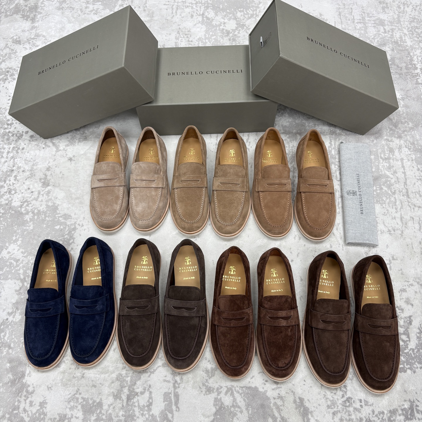 💋💍BC家新品上架 Brunello Cucinell* 乐福鞋皮鞋 意式松弛感的行走艺术 当手工匠艺遇