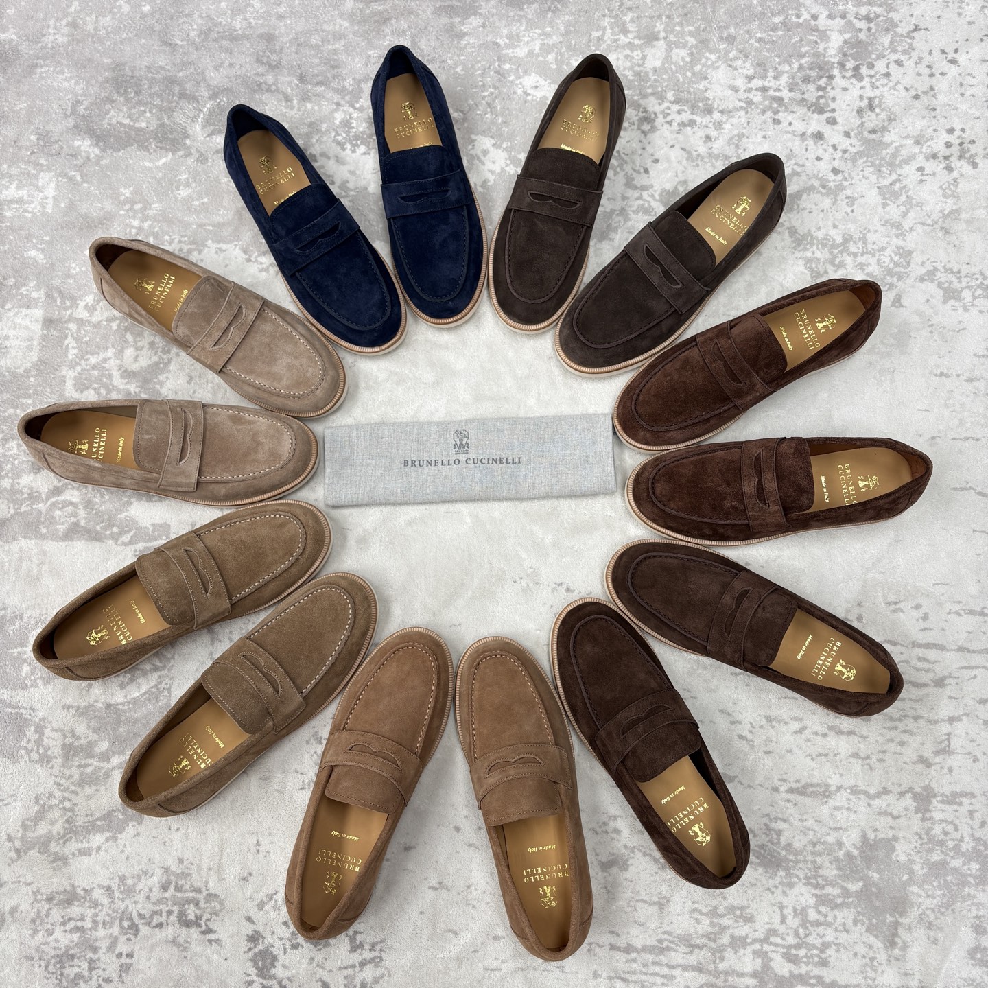 💋💍BC家新品上架 Brunello Cucinell* 乐福鞋皮鞋 意式松弛感的行走艺术 当手工匠艺遇