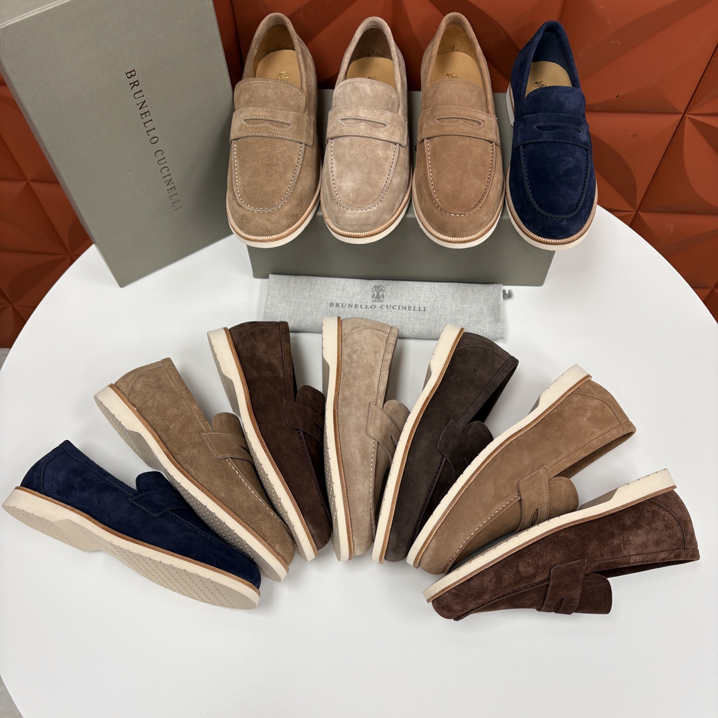 💋💍BC家新品上架 Brunello Cucinell* 乐福鞋皮鞋 意式松弛感的行走艺术 当手工匠艺遇