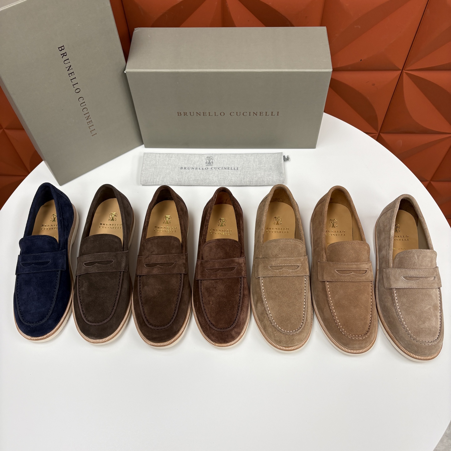 💋💍BC家新品上架 Brunello Cucinell* 乐福鞋皮鞋 意式松弛感的行走艺术 当手工匠艺遇