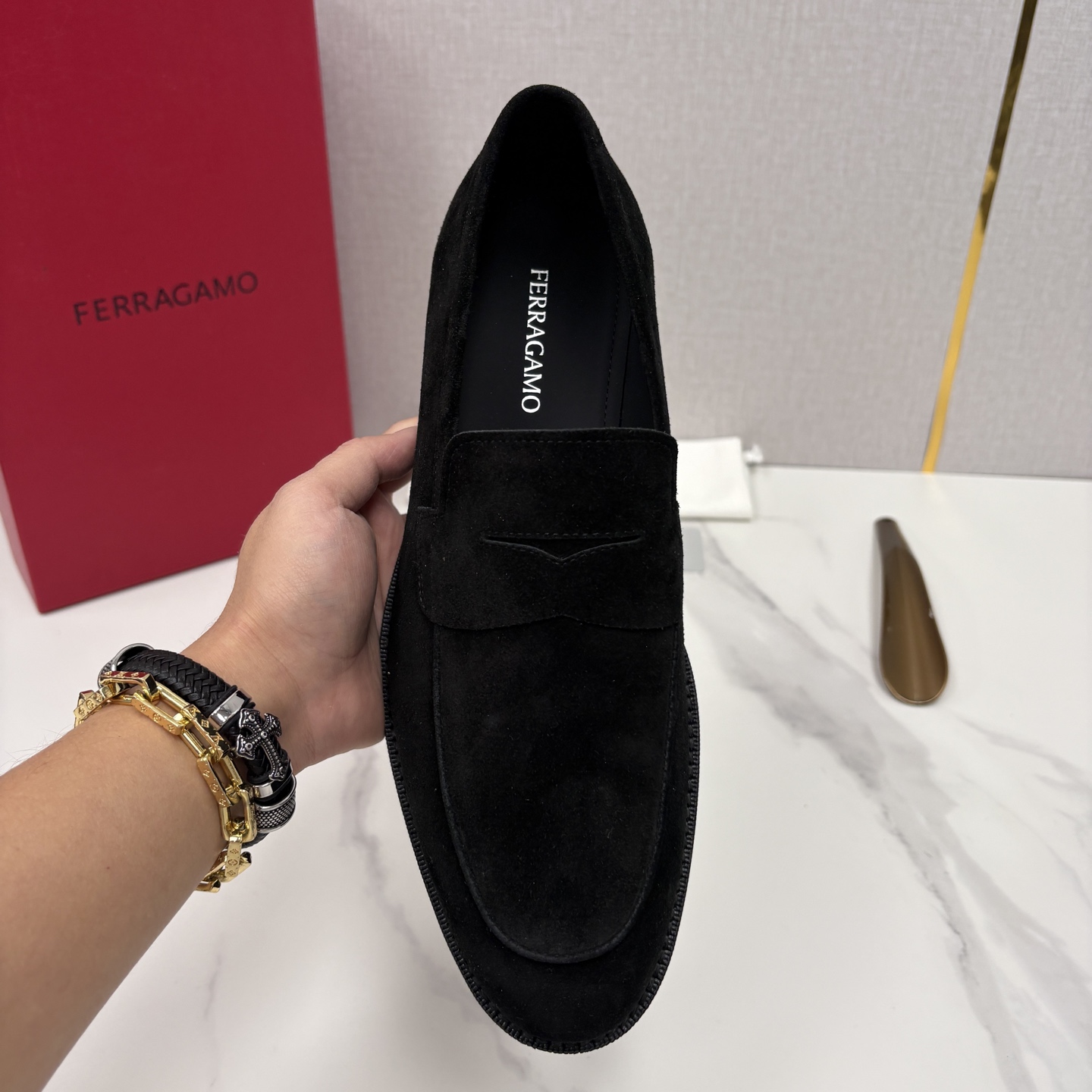 💋💍 SF 菲拉** 专柜同步新款 男士便鞋 可休闲可正装莫卡辛乐福皮鞋 经典造型体现正装时髦魅力，全新