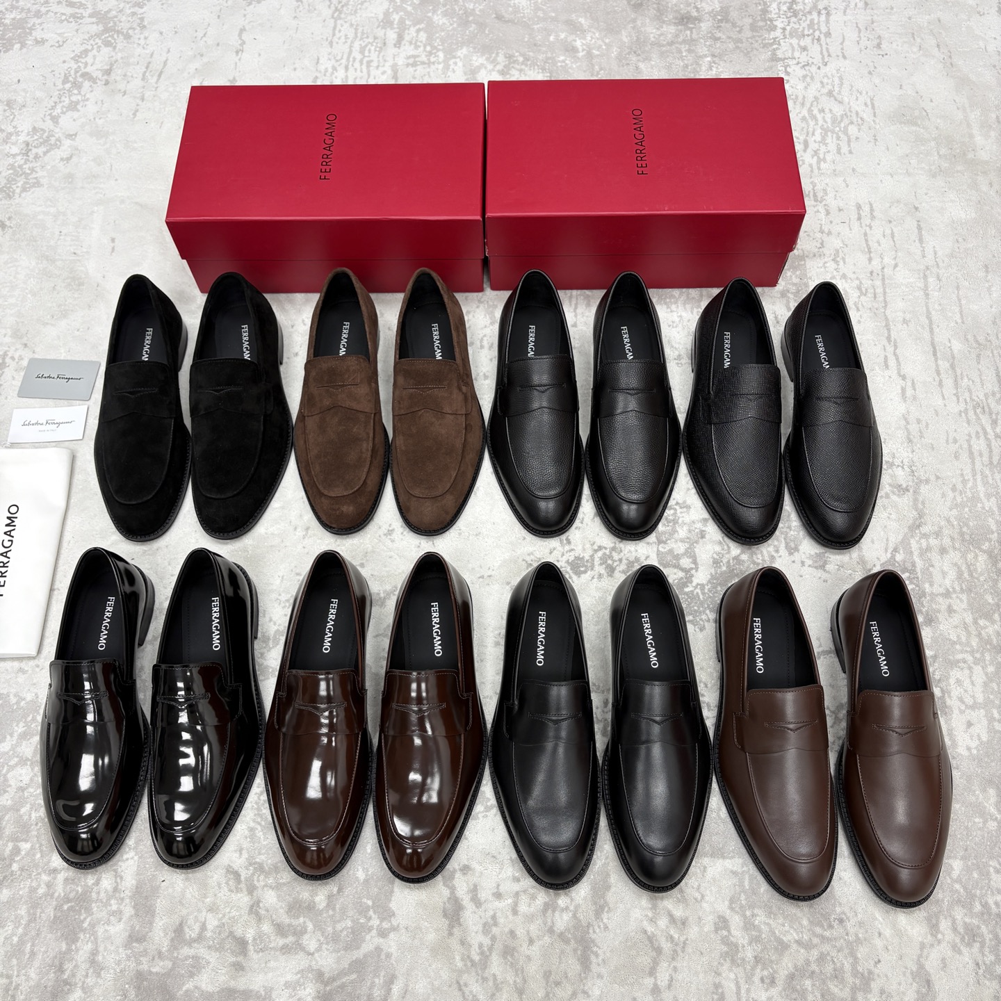 💋💍 SF 菲拉** 专柜同步新款 男士便鞋 可休闲可正装莫卡辛乐福皮鞋 经典造型体现正装时髦魅力，全新