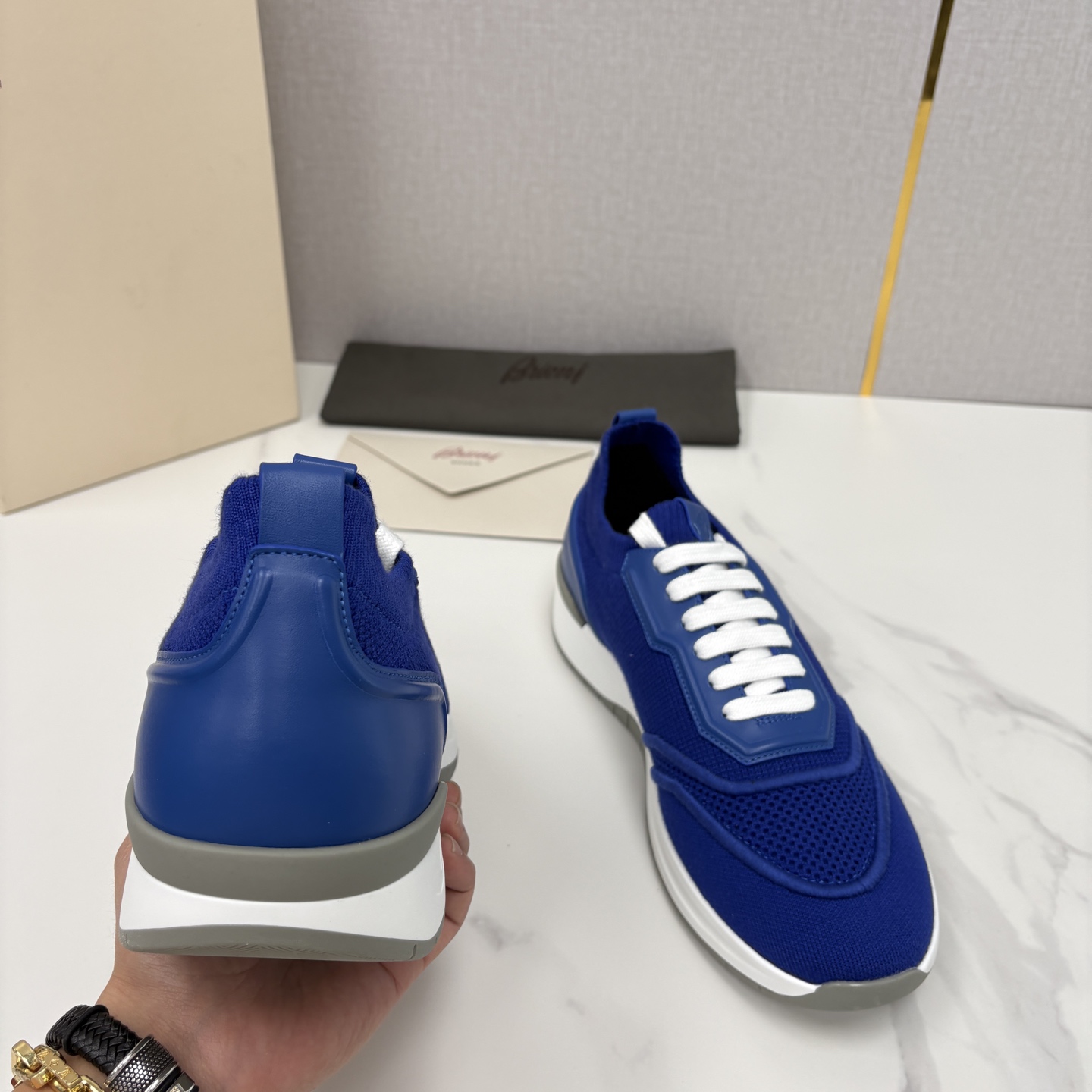 💋💍 Brion* （布里-奥尼） 男士新款轻奢休闲运动鞋 该品牌于1945年创立于意大利罗马的男装奢侈