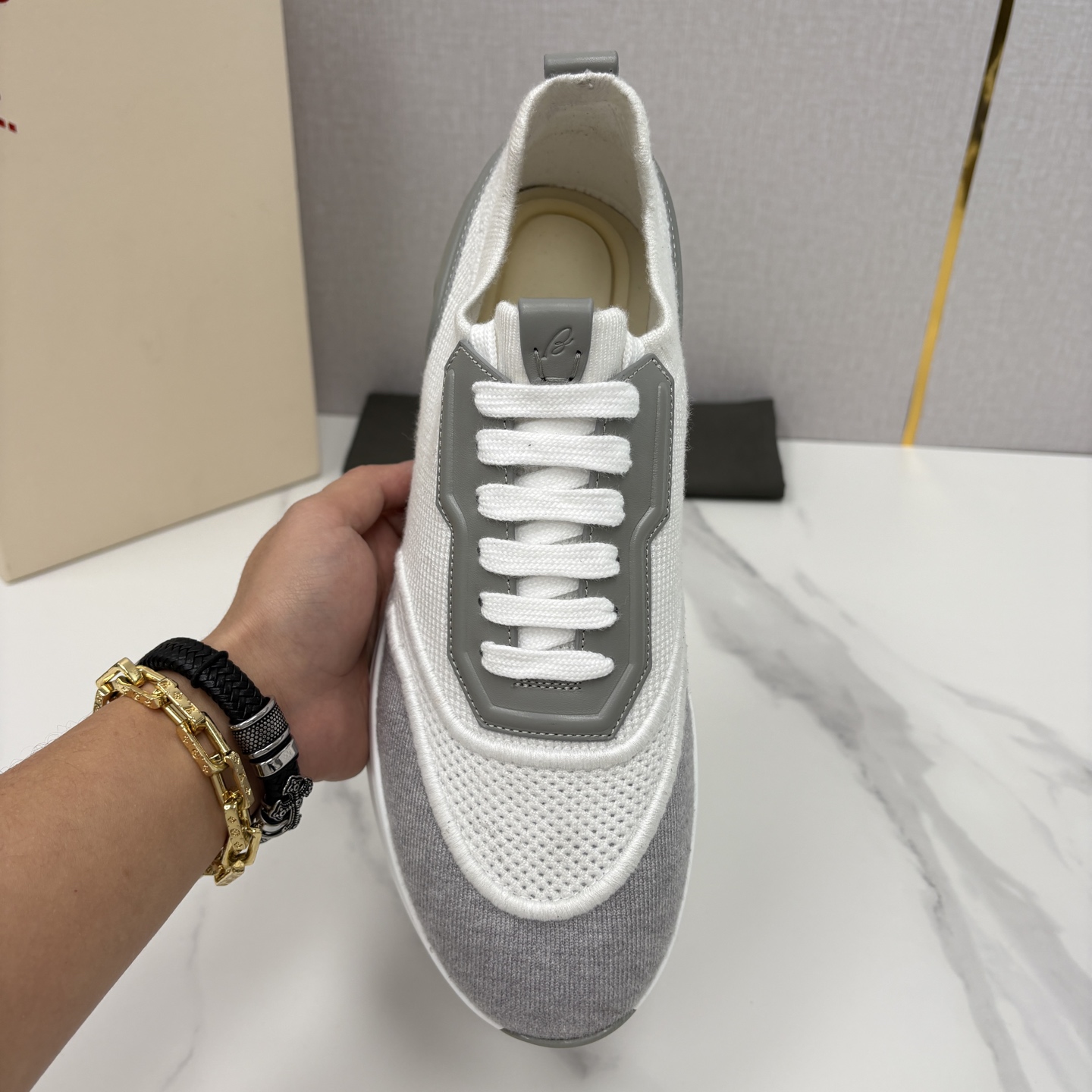 💋💍 Brion* （布里-奥尼） 男士新款轻奢休闲运动鞋 该品牌于1945年创立于意大利罗马的男装奢侈