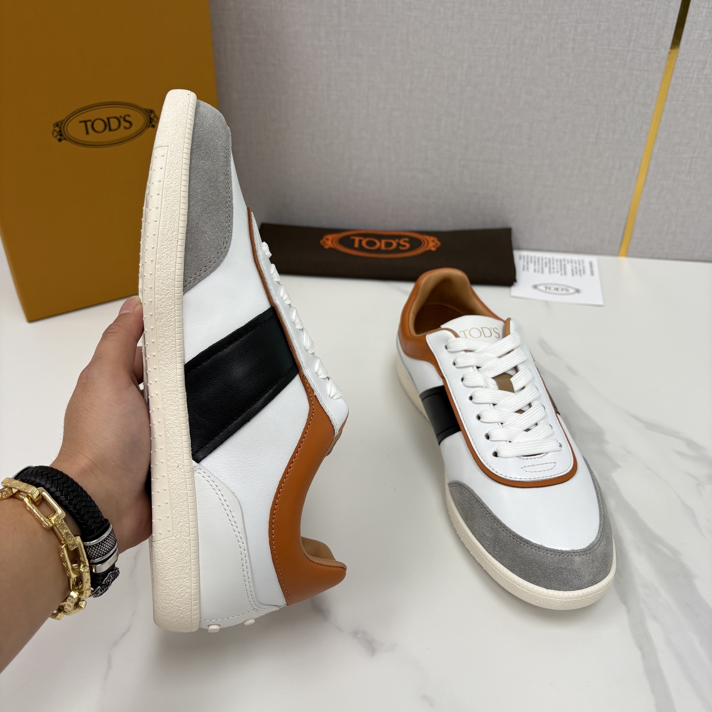 💋💍TOD*S 托德-斯 新品上架 Tabs皮革休闲运动鞋板鞋鞋 官方 5,900 本款Tabs运动休闲