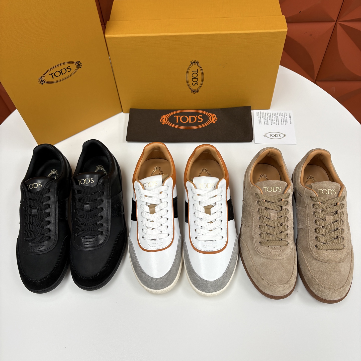 💋💍TOD*S 托德-斯 新品上架 Tabs皮革休闲运动鞋板鞋鞋 官方 5,900 本款Tabs运动休闲